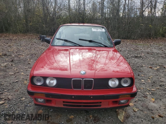 1989 BMW 3 Series z VIN WBAAB9303K8137272, wystawiony jako Copart lot #77381794 z przebiegiem 169 380 mil mil oraz Czysty tytuł • Clean title. Historia ofert i sprzedaży dostępna na DreamBid. Obrazek 5.