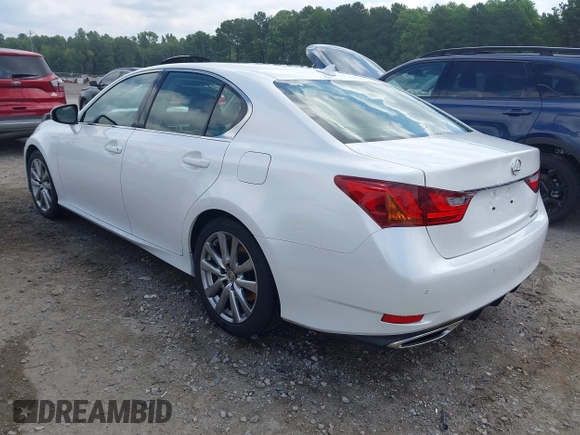 2014 Lexus GS 350 with VIN JTHBE1BL2E5032948, listed as a IAAI auction lot 42621731 with 98,055 mi miles and . Bid and sale history available at DreamBid. Image 3.