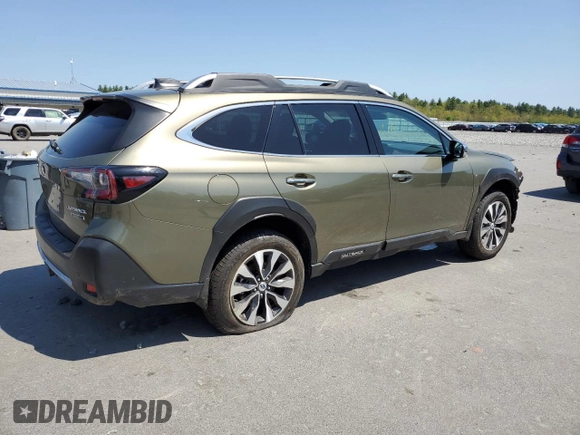 2025 Subaru Outback Touring with VIN 4S4BTAPC0S3236358, listed as a Copart auction lot 56849645 with 451 mi miles and Salvage title. Bid and sale history available at DreamBid. Image 3.
