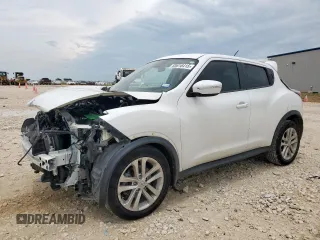 2015 Nissan Juke SV with VIN JN8AF5MR0FT507856, listed as a Copart auction lot 60616415 with 79,475 mi miles and Salvage title. Bid and sale history available at DreamBid. Image 1.