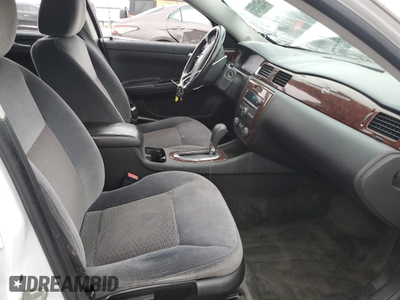 2011 Chevrolet Impala LT Fleet with VIN 2G1WG5EK8B1126510, listed as a Copart auction lot 45324565 with 126,770 mi miles and Salvage Title. Bid and sale history available at DreamBid. Image 7.