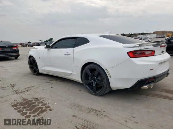 2018 Chevrolet Camaro 2SS with VIN 1G1FH1R77J0126746, listed as a Copart auction lot 57275265 with 87,593 mi miles and Salvage title. Bid and sale history available at DreamBid. Image 2.
