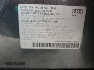 2015 Audi Q5 Prestige z VIN WA1WGAFP5FA016613, wystawiony jako Copart lot #70387974 z przebiegiem 73 016 mil mil oraz Szkoda całkowita • Salvage title. Historia ofert i sprzedaży dostępna na DreamBid. Obrazek 12.