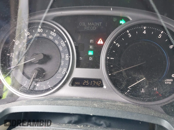 2006 Lexus IS 250 z VIN JTHBK262665003759, wystawiony jako IAAI lot #42134225 z przebiegiem 251 742 mil mil oraz . Historia ofert i sprzedaży dostępna na DreamBid. Obrazek 7.