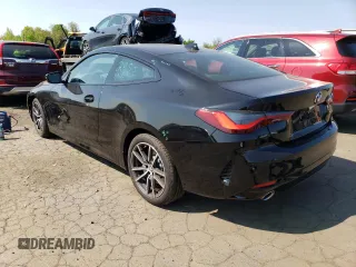 2023 BMW 4 Series 430i xDrive with VIN WBA73AP09PCL27648, listed as a Copart auction lot 49793493 with 6,717 mi miles and . Bid and sale history available at DreamBid. Image 2.