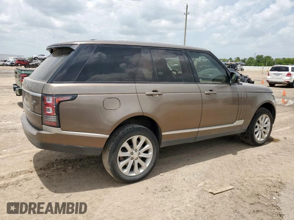 2014 Land Rover Range Rover HSE with VIN SALGS2WF4EA151689, listed as a Copart auction lot 65236805 with 128,984 mi miles and Clean title. Bid and sale history available at DreamBid. Image 3.