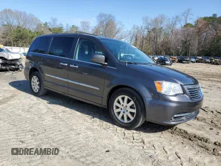 2016 Chrysler Town & Country Touring with VIN 2C4RC1BG7GR253444, listed as a Copart auction lot 51482705 with 154,539 mi miles and Salvage Title. Bid and sale history available at carsss.com. Image 4.