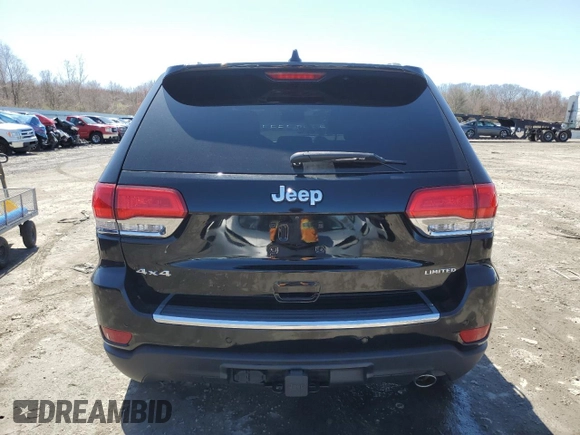 2018 Jeep Grand Cherokee Limited with VIN 1C4RJFBG0JC190853, listed as a Copart auction lot 52005225 with 77,667 mi miles and Salvage Title. Bid and sale history available at carsss.com. Image 6.