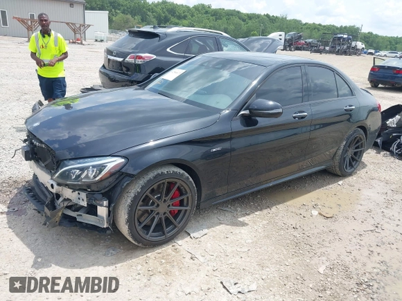 2016 Mercedes-Benz C 450 AMG with VIN 55SWF6EB2GU127865, listed as a IAAI auction lot 42566673 with 94,707 mi miles and . Bid and sale history available at DreamBid. Image 17.