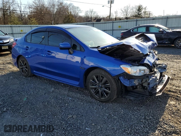 2017 Subaru WRX with VIN JF1VA1B60H9805410, listed as a Copart auction lot 48829925 with 105,645 mi miles and Salvage Title. Bid and sale history available at carsss.com. Image 4.