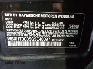 2016 BMW X1 xDrive28i with VIN WBXHT3C35G5E48397, listed as a Copart auction lot 38534333 with 83,352 mi miles. Bid and sale history available at carsss.com. Image 13.