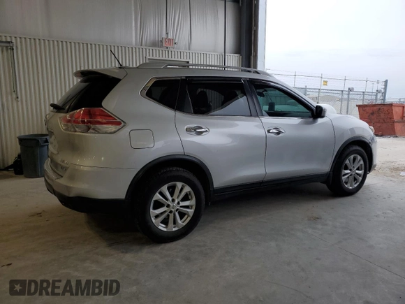 2014 Nissan Rogue S with VIN 5N1AT2MK5EC765404, listed as a Copart auction lot 51100685 with 171,542 mi miles and Clean Title. Bid and sale history available at carsss.com. Image 3.