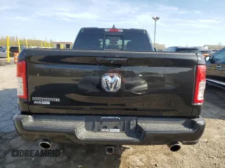 2019 Ram 1500 Big Horn z VIN 1C6RREBT1KN617342, wystawiony jako Copart lot #53866005 z przebiegiem 69 858 mil mil oraz Szkoda całkowita • Salvage title. Historia ofert i sprzedaży dostępna na DreamBid. Obrazek 6.