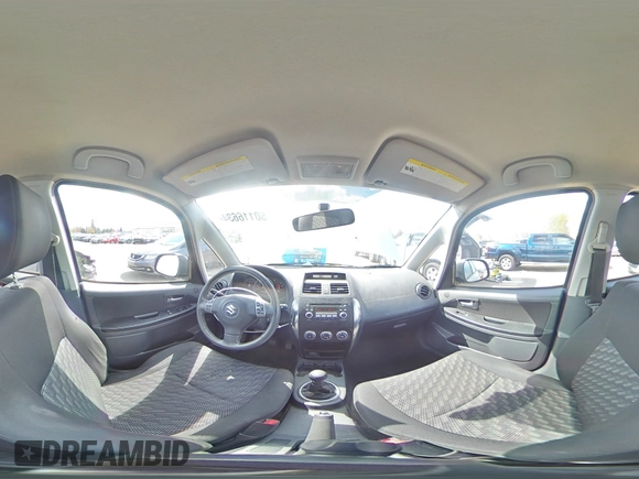 2008 Suzuki SX4 with VIN JS2YB413885110697, listed as a Copart auction lot 50116634 with 145,099 mi miles and Salvage Title. Bid and sale history available at carsss.com. Image 12.