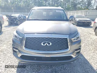 2018 Infiniti QX80 z VIN JN8AZ2NC7J9440940, wystawiony jako Copart lot #53384735 z przebiegiem 57 875 mil mil oraz Czysty tytuł • Clean title. Historia ofert i sprzedaży dostępna na DreamBid. Obrazek 5.