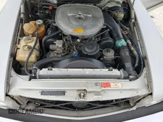 1987 Mercedes-Benz 560 560SL with VIN WDBBA48D6HA074385, listed as a Copart auction lot 84098634 with 141,496 mi miles and Clean Title. Bid and sale history available at carsss.com. Image 11.