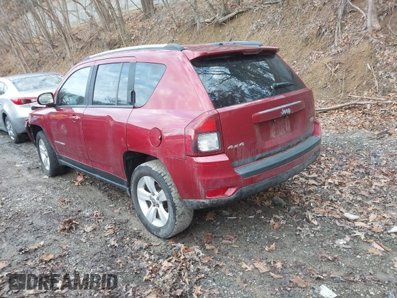 2016 Jeep Compass High Altitude with VIN 1C4NJDEB0GD779584, listed as a IAAI auction lot 41209135 with 143,624 mi miles and . Bid and sale history available at DreamBid. Image 3.