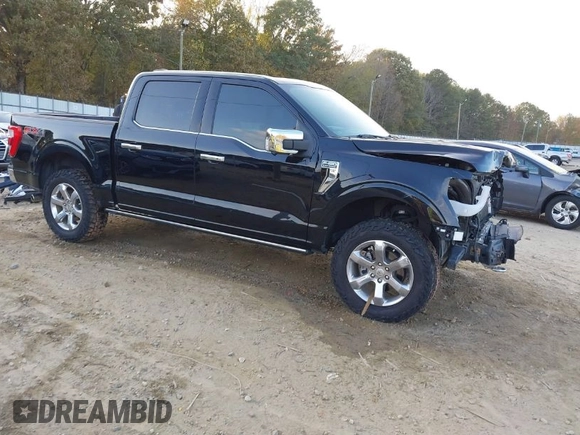 2022 Ford F-150 XL with VIN 1FTFW1E88NFA58181, listed as a IAAI auction lot 40763083 with 39,440 mi miles. Bid and sale history available at carsss.com. Image 1.