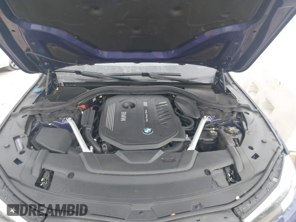 2018 BMW 7 Series 740i with VIN WBA7E2C58JB216314, listed as a IAAI auction lot 41867480 with 62,678 mi miles. Bid and sale history available at carsss.com. Image 10.