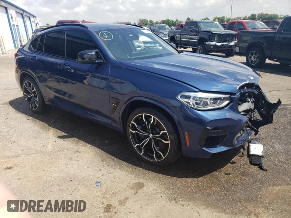 2020 BMW X4 M Competition z VIN 5YMUJ0C08L9C42121, wystawiony jako Copart lot #52499963 z przebiegiem 20 984 mil mil oraz . Historia ofert i sprzedaży dostępna na DreamBid. Obrazek 4.