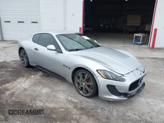 2013 Maserati GranTurismo Sport with VIN ZAM45VLA8D0072490, listed as a IAAI auction lot 42438872 with 84,214 mi miles and . Bid and sale history available at DreamBid. Image 1.