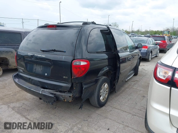2005 Dodge Grand Caravan with VIN 2D8GP24R55R248418, listed as a IAAI auction lot 42147890 with Not Provided miles and . Bid and sale history available at DreamBid. Image 4.