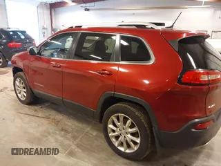 2014 Jeep Cherokee Limited with VIN 1C4PJMDS6EW189756, listed as a IAAI auction lot 41919966 with 122,172 mi miles. Bid and sale history available at carsss.com. Image 3.