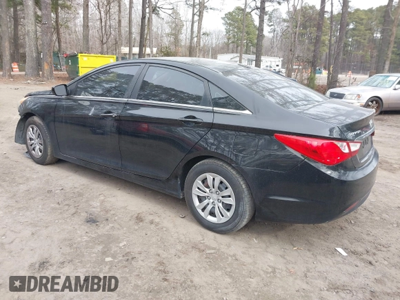 2012 Hyundai Sonata GLS with VIN 5NPEB4ACXCH340280, listed as a IAAI auction lot 41375927 with Not Provided miles. Bid and sale history available at carsss.com. Image 3.