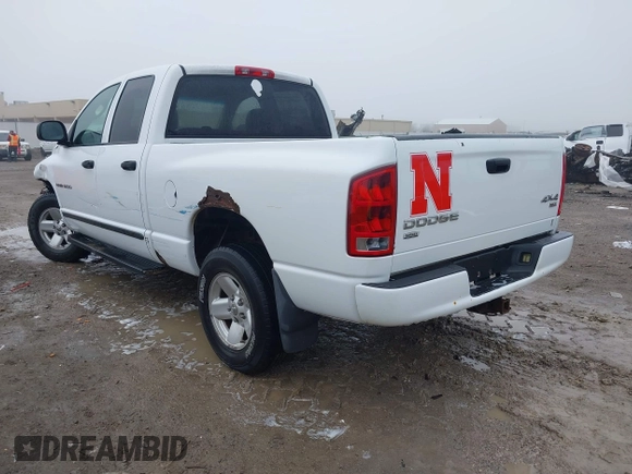 2003 Dodge 1500 SLT z VIN 1D7HU18N93J621948, wystawiony jako IAAI lot #41448520 z przebiegiem 200 091 mil mil oraz . Historia ofert i sprzedaży dostępna na DreamBid. Obrazek 3.