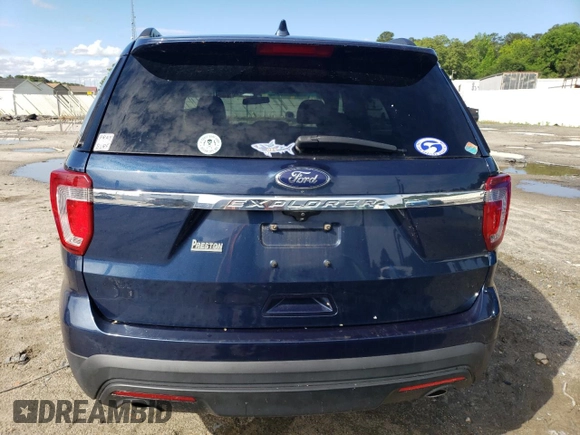 2017 Ford Explorer with VIN 1FM5K7B87HGA85235, listed as a Copart auction lot 57630545 with 148,007 mi miles and Salvage title. Bid and sale history available at DreamBid. Image 6.