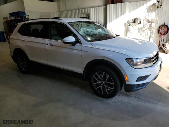 2020 Volkswagen Tiguan SE with VIN 3VV3B7AX3LM139862, listed as a Copart auction lot 48362745 with NaN miles and Salvage Title. Bid and sale history available at carsss.com. Image 4.