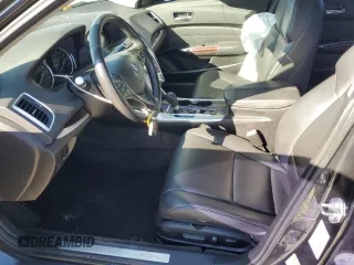 2016 Acura TLX with VIN 19UUB1F33GA015164, listed as a Copart auction lot 43807375 with 195,648 mi miles and Salvage Title. Bid and sale history available at carsss.com. Image 7.