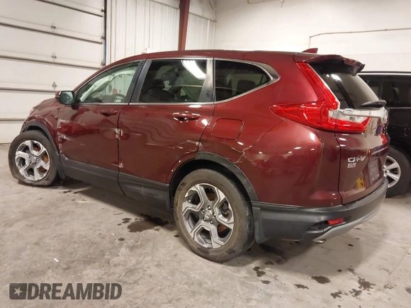 2019 Honda CR-V EX with VIN 5J6RW2H55KL021343, listed as a IAAI auction lot 41599161 with 75,727 mi miles. Bid and sale history available at carsss.com. Image 3.