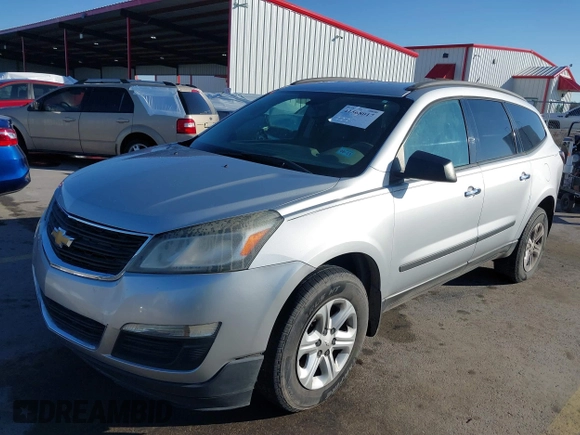 2013 Chevrolet Traverse LS with VIN 1GNKRFED2DJ130429, listed as a IAAI auction lot 41568017 with 213,210 mi miles. Bid and sale history available at carsss.com. Image 17.