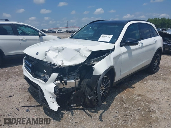 2019 Mercedes-Benz GLC 300 with VIN WDC0G4JBXK1000310, listed as a IAAI auction lot 42668396 with 22,459 mi miles and . Bid and sale history available at DreamBid. Image 17.
