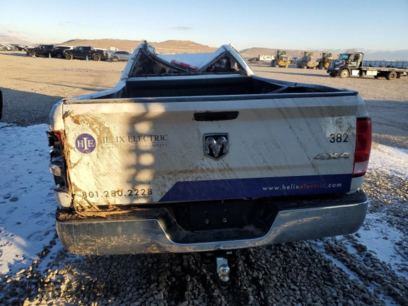 2022 Ram 1500 Tradesman with VIN 3C6JR7DG0NG428493, listed as a Copart auction lot 88331835 with Not provided miles and Salvage title. Bid and sale history available at DreamBid. Image 6.