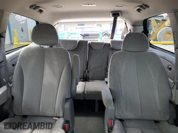 2011 Kia Sedona EX with VIN KNDMH4C7XB6393046, listed as a Copart auction lot 53844675 with 139,087 mi miles and Salvage Title. Bid and sale history available at DreamBid. Image 10.