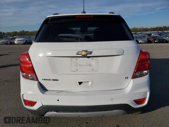 2018 Chevrolet Trax LT with VIN 3GNCJPSB3JL359842, listed as a Copart auction lot 87964285 with 41,753 mi miles and Non Repairable. Bid and sale history available at carsss.com. Image 6.
