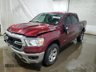 2019 Ram 1500 Big Horn with VIN 1C6RREFG6KN748182, listed as a Copart auction lot 78503864 with 122,635 mi miles and Salvage title. Bid and sale history available at DreamBid. Image 1.