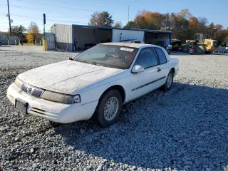 1994 Mercury Cougar XR7 with VIN 1MELM6240RH653431, listed as a Copart auction lot 73202133 with 114,994 mi miles and Clean Title. Bid and sale history available at DreamBid. Image 1.