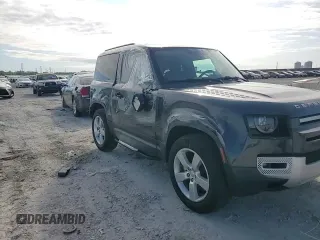2024 Land Rover Defender S with VIN SALEJ6EX0R2253776, listed as a Copart auction lot 58965225 with 6,926 mi miles and Salvage title. Bid and sale history available at DreamBid. Image 14.