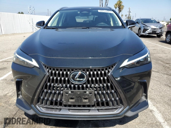 2023 Lexus NX 250 with VIN JTJADCAZ8P5013371, listed as a Copart auction lot 60259445 with 60,093 mi miles and Salvage title. Bid and sale history available at DreamBid. Image 5.