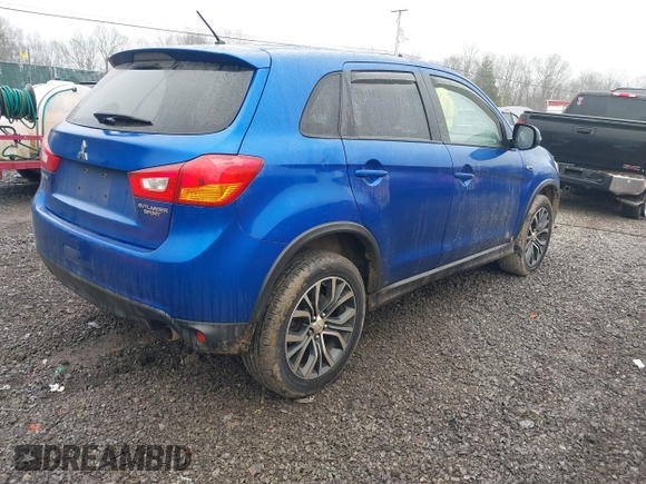 2016 Mitsubishi Outlander Sport 2.0 ES with VIN JA4AP3AU1GZ026352, listed as a IAAI auction lot 41514797 with 152,172 mi miles. Bid and sale history available at carsss.com. Image 4.