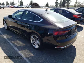 2019 Audi A5 Sportback Premium with VIN WAUANCF58KA010960, listed as a Copart auction lot 47604643 with 53,732 mi miles. Bid and sale history available at carsss.com. Image 2.