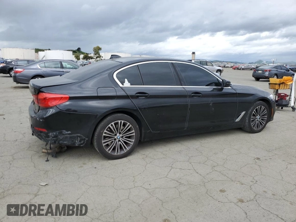 2019 BMW 5 Series 530i with VIN WBAJA5C50KBX86778, listed as a Copart auction lot 48829915 with 97,685 mi miles and Salvage Title. Bid and sale history available at carsss.com. Image 3.