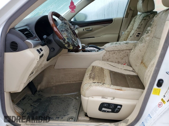2016 Lexus LS 460 with VIN JTHCL5EF6G5026953, listed as a Copart auction lot 74252394 with Not provided miles and Salvage title. Bid and sale history available at DreamBid. Image 7.