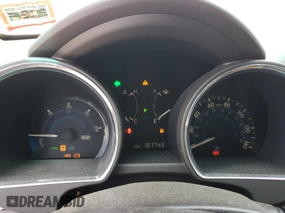 2010 Toyota Highlander Limited with VIN JTEJW3EH5A2046864, listed as a Copart auction lot 54563085 with 157,743 mi miles and Clean title. Bid and sale history available at DreamBid. Image 9.