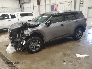2024 Nissan Rogue S with VIN 5N1BT3AB9RC675595, listed as a Copart auction lot 54750205 with 31,556 mi miles and Salvage Title. Bid and sale history available at carsss.com. Image 1.