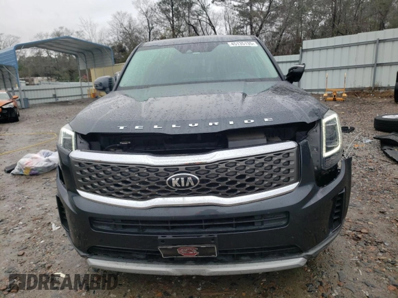 2020 Kia Telluride LX with VIN 5XYP24HC5LG043570, listed as a Copart auction lot 45135135 with 69,634 mi miles and Salvage Title. Bid and sale history available at carsss.com. Image 5.