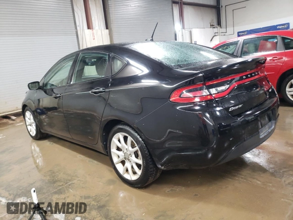 2013 Dodge Dart SXT with VIN 1C3CDFBA1DD109922, listed as a Copart auction lot 81813874 with 108,117 mi miles and Salvage Title. Bid and sale history available at carsss.com. Image 2.